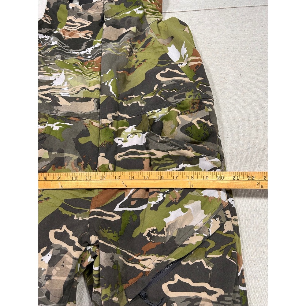 Under Armour Storm ColdGear Camo Hunting Bibs Men's Medium Forest Winter Season - Picture 5 of 9